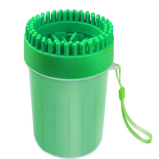 Limpiador de patas portátil Pro Outdoor Godis - vaso limpiador con cerdas de silicona para perros